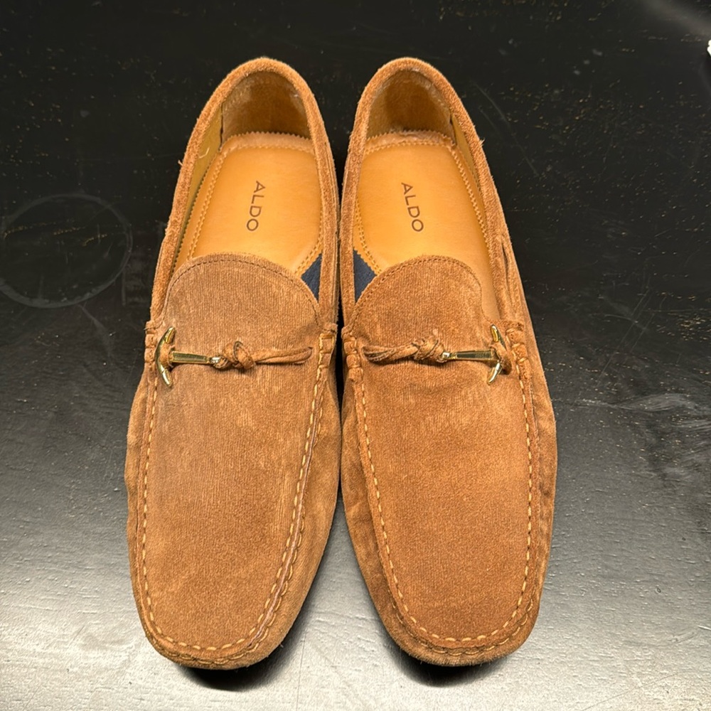 Aldo Suede Driving Shoes - 10